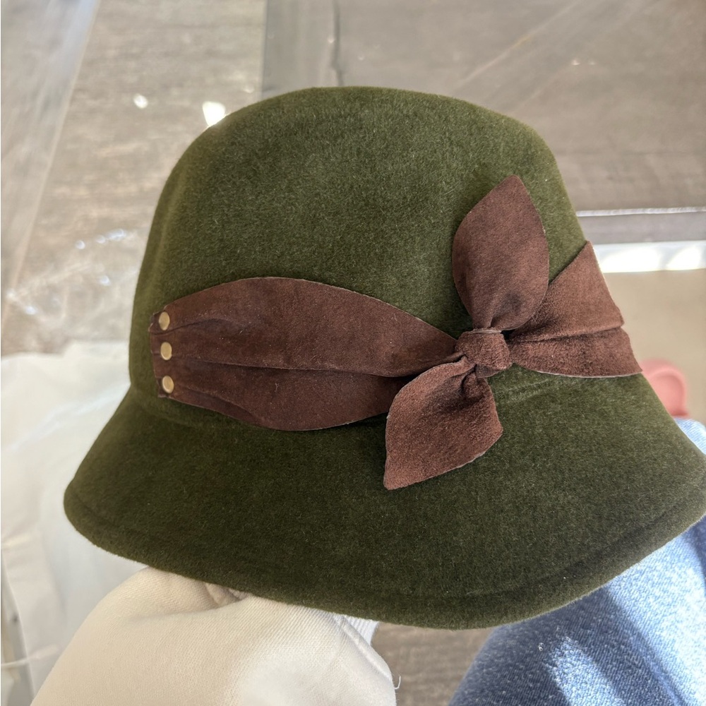Lola Hats Avocado Green Hat